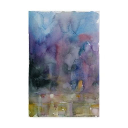 Annelein Beukenkamp 'Purple Background' Canvas Art,30x47
